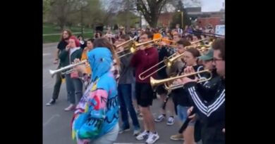 University of Iowa Students Protest Speech by Conservative Matt Walsh by Playing Music, Chanting 'F*** Matt Walsh' (VIDEO) | The Gateway Pundit | by Mike LaChance