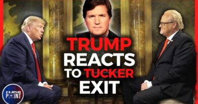 President Trump Gives Initial Response to Tucker's Termination Moments After It Happened (VIDEO) | The Gateway Pundit | by Joe Hoft