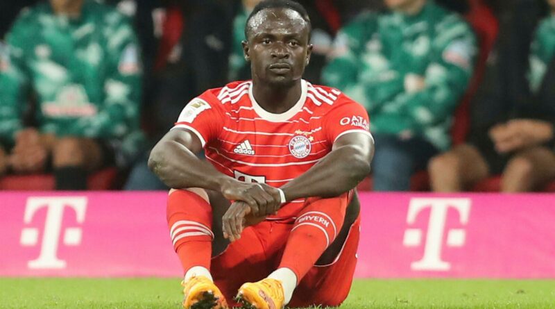 Sadio Mane: Bayern Munich suspend and fine forward for punching team-mate Leroy Sane after Champions League defeat