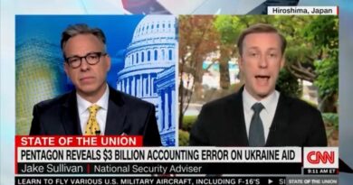 Jake Tapper Grills NatSec Advisor Jake Sullivan on Pentagon's $3 Billion "Accounting Error" Over Ukraine Aid (VIDEO) | The Gateway Pundit | by Cristina Laila