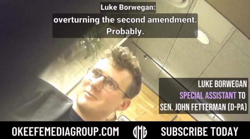 O'Keefe Media Group: Special Assistant to John Fetterman Says the Democrat Senator is 'Okay with Overturning the Second Amendment' (VIDEO) | The Gateway Pundit | by Cristina Laila