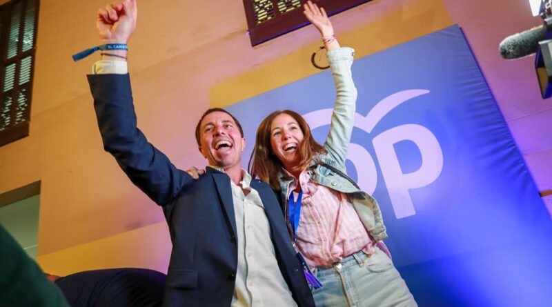 Spain's conservative PP elbows Socialists out in regional elections