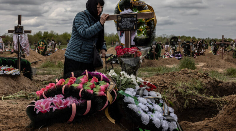 ‘Death Is Everywhere’ in a Once-Jubilant Ukrainian City