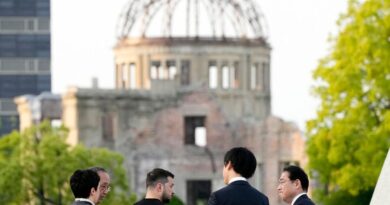 Images of a Ruined Hiroshima Remind Zelensky of Present-Day Bakhmut