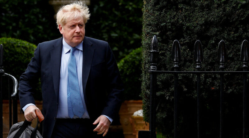 Boris Johnson Is Referred to Police Over Potential New Covid Rules Breach