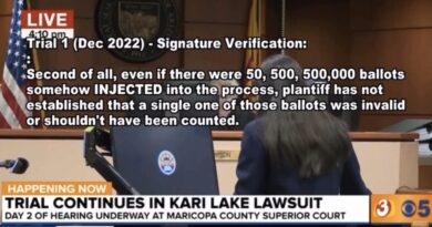 FLASHBACK: Katie Hobbs' Attorney Claimed That Missing Chain of Custody Does NOT Invalidate Ballots Because of "Multi-Level Signature Review Process" - New Evidence PROVES 274,000 Ballot Signatures Approved in LESS THAN 3 Seconds Each (VIDEO) | The Gateway Pundit | by Jordan Conradson