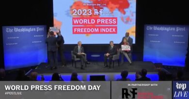 Protesters Interrupt Secretary Blinken as He Talks About "Press Freedom" - Demand Freedom for Julian Assange (VIDEO) | The Gateway Pundit | by Jim Hoft