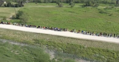 INVASION: Drone Footage Shows Hundreds of Illegal Aliens Cross the Border into Brownsville, Texas (VIDEO) | The Gateway Pundit | by Jim Hoft