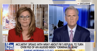 Kevin McCarthy Expects FBI's Cooperation in Releasing Crucial FD-1023 Form to Congress that Outlines Joe Biden and Foreign National Bribery Scheme (VIDEO) | The Gateway Pundit | by Jim Hoft