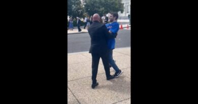 WATCH: Ex-Sheriff Turned Congressman Clay Higgins Saves the Day After Radical Left Protester Ambushes Lauren Boebert with a Nasty Question and Steps Toward Her - Protester Whines Like a Baby Afterwards (VIDEO) | The Gateway Pundit | by Cullen Linebarger