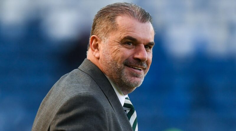 GLASGOW, SCOTLAND - FEBRUARY 26: Celtic manager Ange Postecoglou before the Viaplay Cup final between Rangers and Celtic at Hampden Park, on February 26, 2023, in Glasgow, Scotland.  (Photo by Craig Foy / SNS Group)