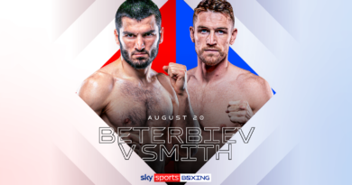 Artur Beterbiev vs Callum Smith unified light-heavyweight world title fight live on Sky Sports on August 20