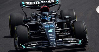 Miami GP, Practice One: George Russell leads Lewis Hamilton as Mercedes claim surprise one-two