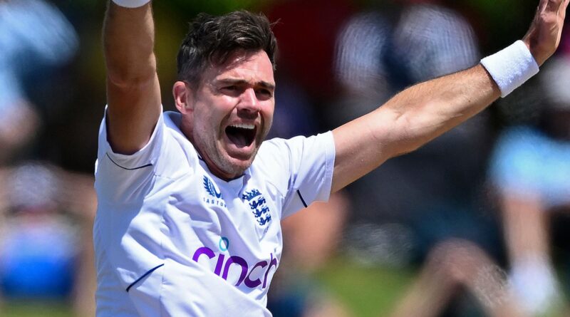 James Anderson at Bay Oval in Mount Maunganui (Associated Press)