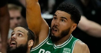 Jayson Tatum steers Boston Celtics to win over Miami Heat in Game 4 to avoid series sweep