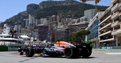 Monaco GP: Red Bull's Max Verstappen tops Practice Two from Ferraris as Carlos Sainz crashes