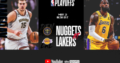 The Los Angeles Lakers host the Denver Nuggets in Game 3 of the Western Conference finals, and it's free to stream on Sky Sports' YouTube channel.