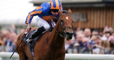 Ryan Moore and San Antonio pull clear in the Dee Stakes