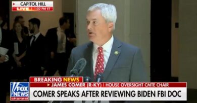 Comer: FBI Confirmed the Document Alleging Biden Engaged in $5 Million Bribery Scheme is From Highly Credible Informant | The Gateway Pundit | by Cristina Laila