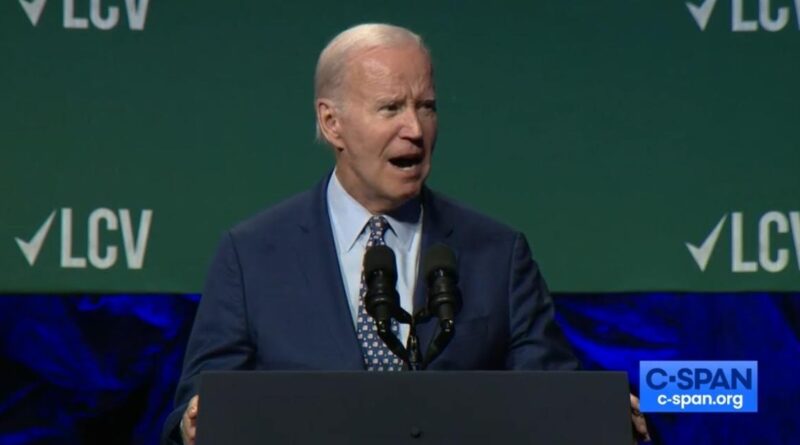 "I'm Going Off-Script and I'm Going to Get in Trouble" - Joe Biden at League of Conservation Voters Dinner (VIDEO) | The Gateway Pundit | by Cristina Laila | 42