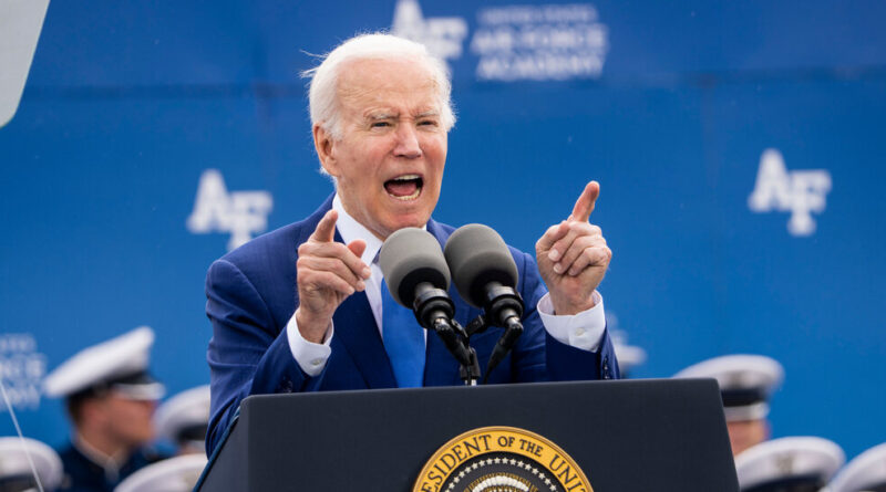 Biden Makes Case for Global Alliances at Air Force Academy Commencement