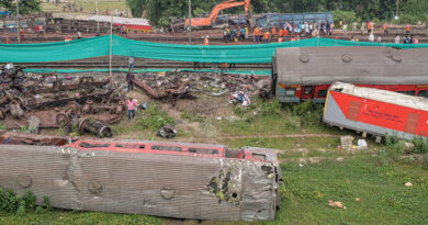 Video: Train Service Resumes Near Site of Deadly Crash in India