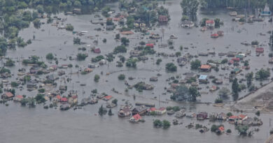 The war is worsening the effects of climate change, Kerry says.