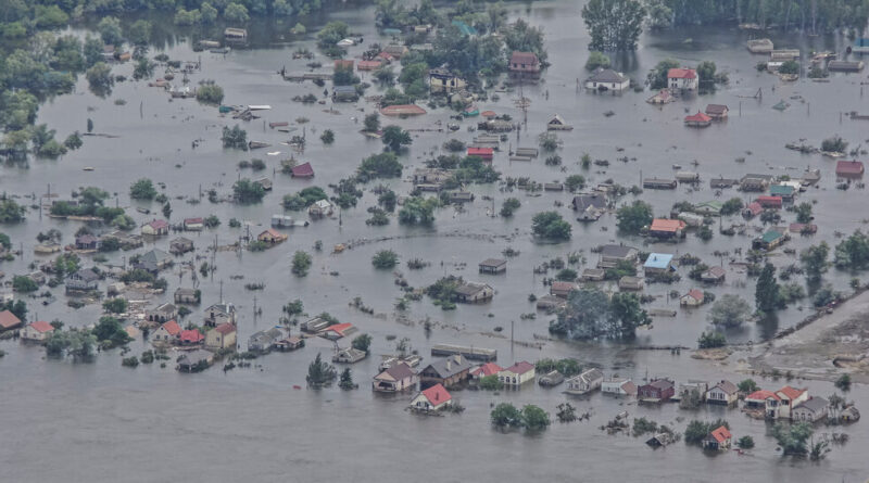 The war is worsening the effects of climate change, Kerry says.