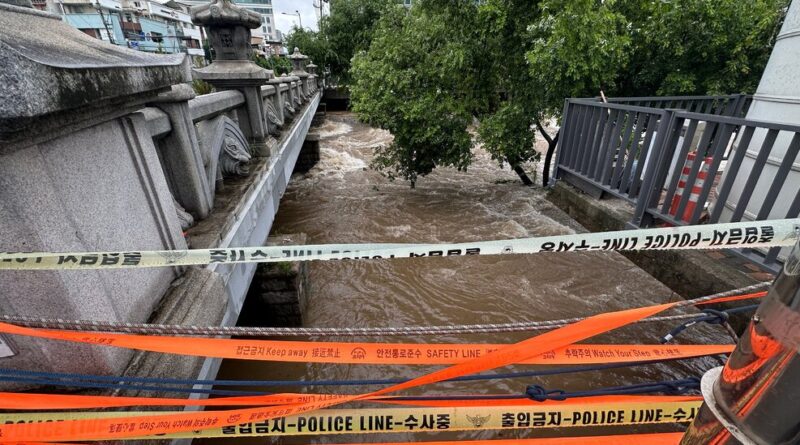 One Dead in South Korea as Monsoon Season Arrives