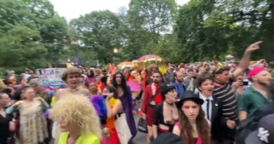 Topless Drag Queens and Trans Activists Aim Straight for America's Children with Repulsive Chant at Annual NYC Pride March (VIDEO) | The Gateway Pundit | by Cullen Linebarger | 165