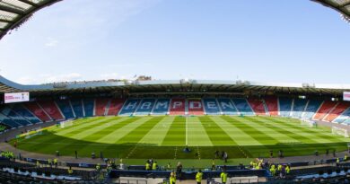 A general view before a Scottish Cup final