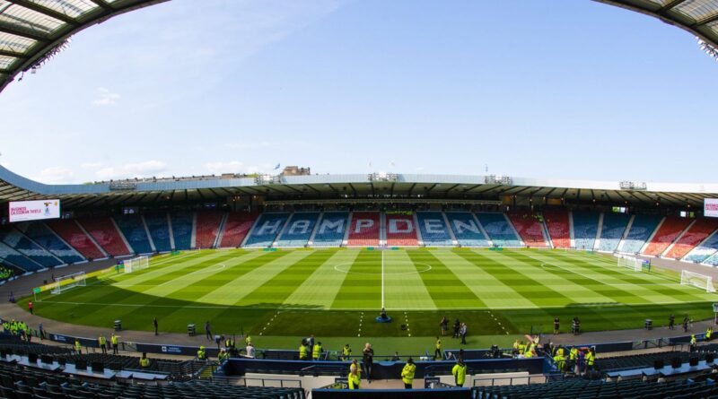 A general view before a Scottish Cup final