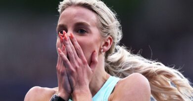 Diamond League: Faith Kipyegon sets 5,000m world record as Keely Hodgkinson posts British 800m best