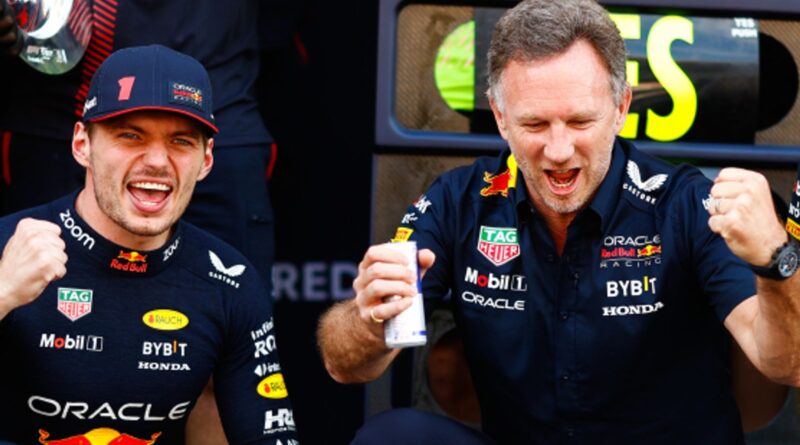 Christian Horner lauds Red Bull on 100th Formula 1 race win as Max Verstappen equals Ayrton Senna