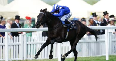 Mostahdaf leaves his rivals well behind in the Prince Of Wales's Stakes at Royal Ascot