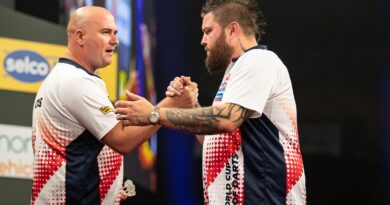 World Cup of Darts: England and Wales progress as Belgium win classic encounter vs Netherlands