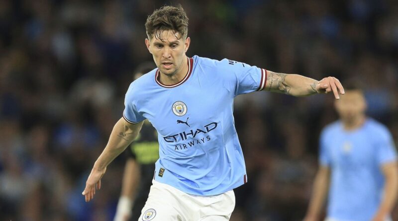 John Stones is on the verge of completing a treble with Manchester City