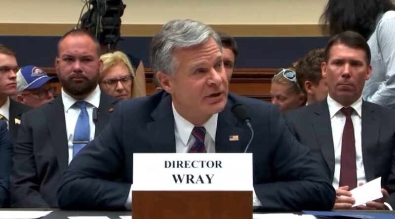 Wray Refuses to Answer Rep. Massie's Questions About Jan. 6 Pipe Bombs and Bizarre Circumstances Surrounding Missing Phone Data (VIDEO) | The Gateway Pundit | by Cristina Laila | 42