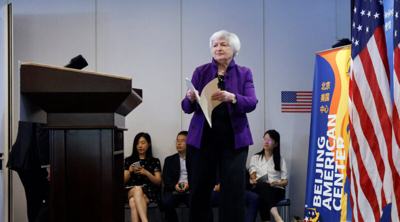 Video: Yellen Says the U.S. and China Will Aim for More Communication