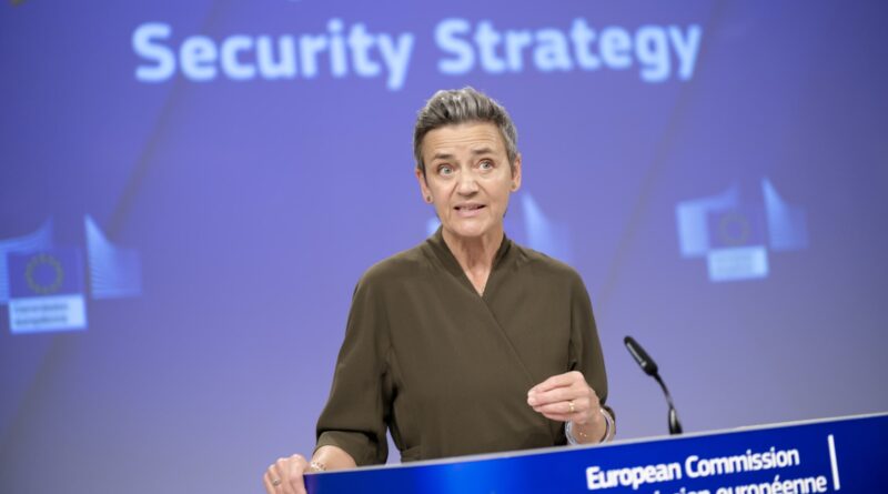 EU's competition chief Margrethe Vestager under fire for hiring a U.S. economist