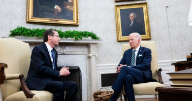 Israeli President Meets With Biden Amid U.S. Unease With Netanyahu