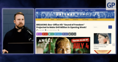 $40 Million OPENING! Sound of Freedom BREAKS Box Offices! | Elijah Schaffer's Top Picks (VIDEO) | The Gateway Pundit | by Elijah Shaffer | 180