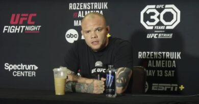 UFC Fighter Anthony Smith Reveals He Developed Blood Clot Following mRNA COVID Vaccine, Claims His Mother Died After Pfizer Booster Shot (VIDEO) | The Gateway Pundit | by Jim Hoft | 120