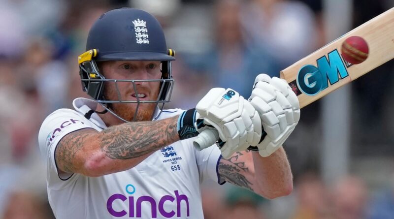 Ben Stokes, The Ashes (Associated Press)