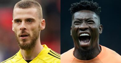 David de Gea Andre Onana Man Utd