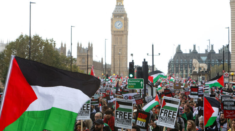 Video: Protests Held Around the World in Support of Palestinians