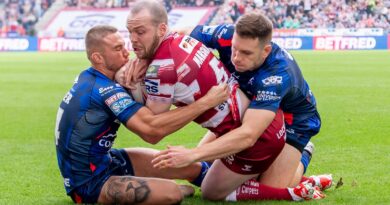 Super League: Liam Marshall stars as Wigan Warriors beat Hull KR 42-12 to seal place in Grand Final