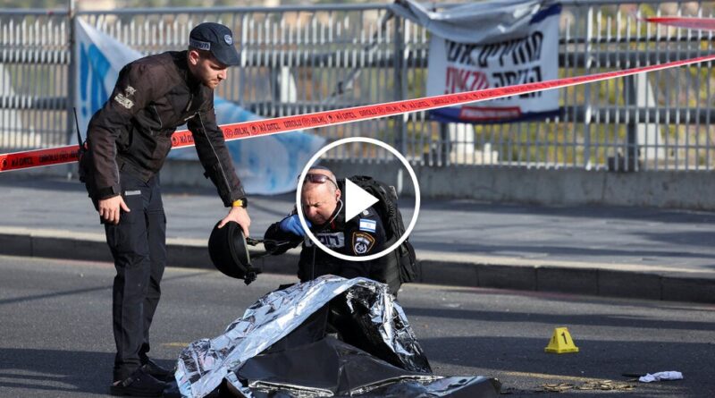 Video: Emergency Crews Respond After Hamas Attack in Jerusalem