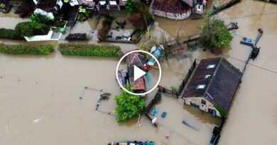 Video: Heavy Rains Hit Parts of the U.K.