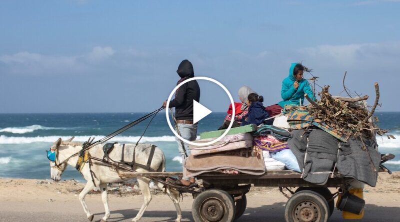 Video: ‘There Is No Safety’: Gazans Scramble to Find Shelter as Israeli Attacks Intensify